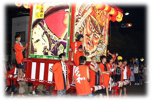 伊達武者祭り「武者山車パレード」３